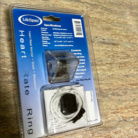 NIB Heart rate ring my beat from lifespan. Unisex - Picture 10 of 11